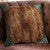 Highland & Teal Floral Cowhide Pillow - Small