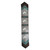 Light Fringed Wild Rider Teal Flower Table Runner - 120 Inch