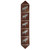 Moose Salt & Pepper Leather Table Runner - 96 Inch