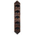 Roaming Bison Brindle Leather Table Runner - 96 Inch