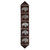 Roaming Bison Dark Leather Table Runner - 120 Inch