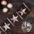 Starry Brown Cowhide Table Runner - 96 Inch