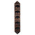 Roaming Bison Brindle Leather Table Runner - 120 Inch