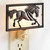 Rustic Galloping Horse Nightlight