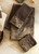 Western Paisley Chocolate Hand Towel