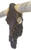 Authentic Longhorn Skull with Louis Vuitton Cowhide & Bronze Glass