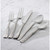 Frontier Hammered Teaspoons - Set of 4
