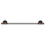 Wood & Metal Towel Bar - 24 inch