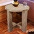 Rustic End Table