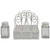 Denise Tile Napkin Caddy with Salt & Pepper Shakers