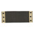 Black Embroidered Stars Table Runner - 36 Inch