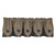 Navy Embroidered Stars Pointed Valance