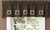 Black Patchwork Lined Valance