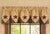 Ruby Stars Valance