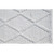 White Rhombus Rug - 8 x 10