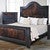 Brindle Cowhide Bed - King