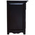 Black & White Cowhide Panel Nightstand