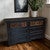 Brindle Cowhide Panel 6-Drawer Dresser
