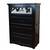 Black & White Cowhide Panel 4-Drawer Chest