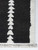Triple Diamond Black Rug - 10 x 13