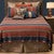 Settler Leather Rectangle Pillow with Fabric Back