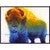 Electric Buffalo Canvas Print