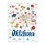 Sooner State Kitchen Towels - Set of 4