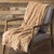 Smooth & Cozy Tan Throw