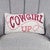 Cowgirl Rodeo Hooked Pillow