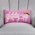 Rustic Cowgirl Ride Hooked Pillow