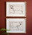 Sketched Cattle Wall Art - Set of 2