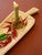 Wood Pepper Carved Platter