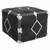 Midnight Ridge Pouf