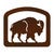 River Bison Letter Holder