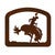 Bucking Bronco Letter Holder