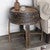 Reclaimed Tequila Barrel Round End Table