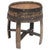 Reclaimed Tequila Barrel Round End Table
