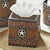 Western Star Tooled Leather Tissue Box - SALE