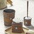 Western Star Tooled Leather Tissue Box - SALE