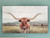 Longhorn Landscape Pallet Wall Hanging - OUT OF STOCK