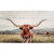 Longhorn Landscape Pallet Wall Hanging - OUT OF STOCK