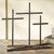 Western Trinity Metal Cross Set