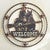 Round-Up Western Metal Welcome Sign