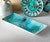 Turquoise Skyline Rectangular Platter