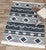 Southwest Diamonds Blue Rug - 2 x 3 - OUT OF STOCK UNTIL 08/15/2025
