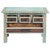 Taos Pueblo Turquoise Carved Buffet