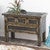 Taos Pueblo Black Carved Buffet
