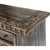 Taos Pueblo Black Carved Buffet