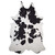 Faux Black & White Cowhide Rugs