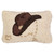 Tip the Hat Hooked Pillow